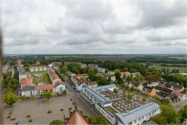 Ausblick vom obersten Kirchturmpodest