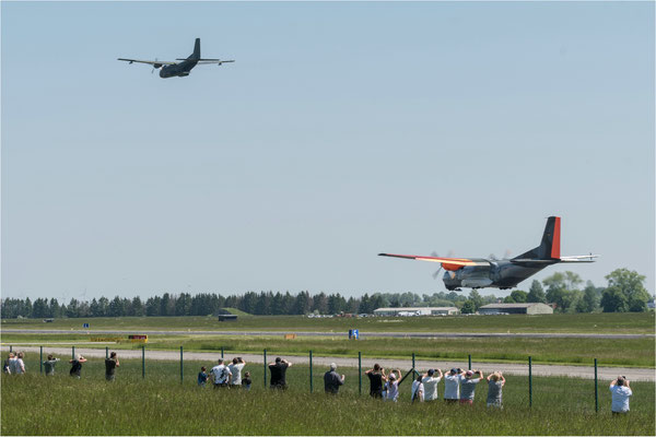 Transall Abschiedstour airborn