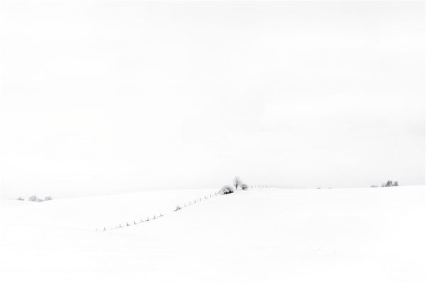 Winterlandlandschaft bei Godenswege
