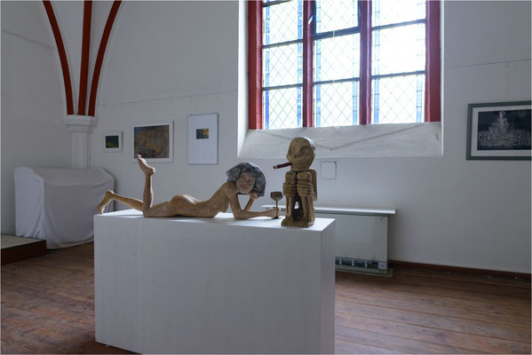 St. Johannis Kirche - Lassan - Ausstellungsobjekte  Vergänglichkeit
