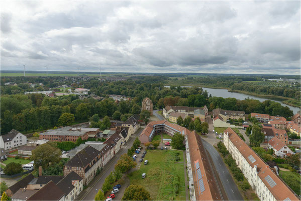 Ausblick vom obersten Kirchturmpodest