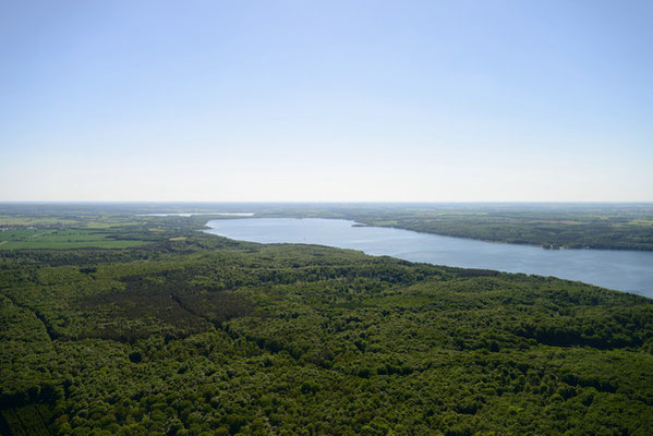 Blick auf den Tollensesee