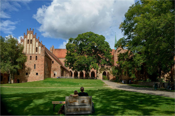 Blick auf das ehemalige Kloster Chorin