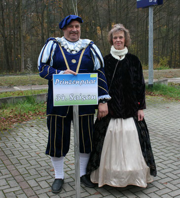 Prinzenpaar der 34.Saison 1998/99 Katrin & Heiko Witzmann