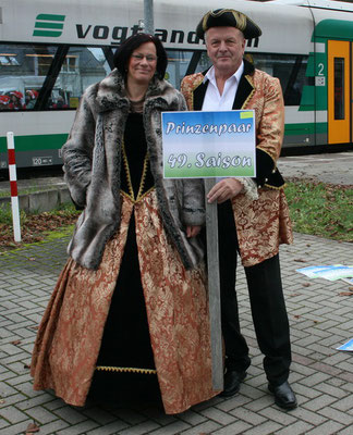 Prinzenpaar der 49.Saison 2013/14 Katja & Thomas Seiler