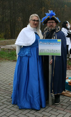 Prinzenpaar der 56.-58.Saison 2020-2023 Manuela & Mario Keulig