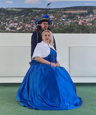 Prinzessin Manuela die 56. und Prinz Mario ( Locke) der 56. Manuela und Mario Keulig  