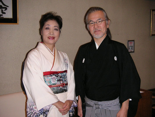 和久文子先生と、宇都宮グランドホテルにて。