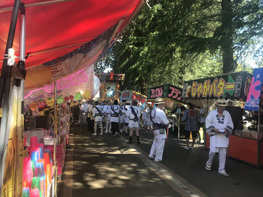 立川のお祭り 諏訪神社例大祭18 立川駅南口のoumiスポーツカイロプラクティック