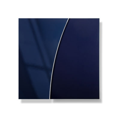 Blaue Objekte 19.3_2018_2-teilig_89x89x4cm