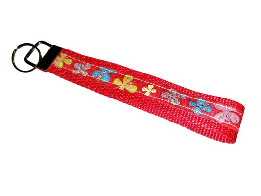 SaSch SelbstgefertigtesausSchwaben Selbstgefertigtes aus Schwaben Sarah Schäuble Handarbeit handmade selbstgemacht Schlüsselband Schlüsselanhänger Schmetterling Schmetterlinge