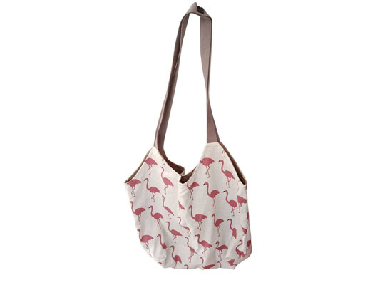 SaSch SelbstgefertigtesausSchwaben Selbstgefertigtes aus Schwaben Sarah Schäuble Handarbeit handmade selbstgemacht Tasche Shopper Einkaufstasche Flamingo Flamingos