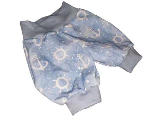 SaSch SelbstgefertigtesausSchwaben Selbstgefertigtes aus Schwaben Sarah Schäuble Handarbeit handmade selbstgemacht Shorts Hose Maritim Anker