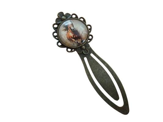 SaSch SelbstgefertigtesausSchwaben Selbstgefertigtes aus Schwaben Sarah Schäuble Handarbeit handmade selbstgemacht Lesezeichen Cabochon Pferd