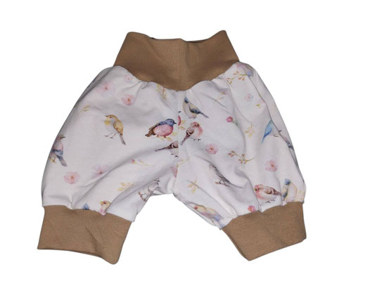 SaSch SelbstgefertigtesausSchwaben Selbstgefertigtes aus Schwaben Sarah Schäuble Handarbeit handmade selbstgemacht Shorts Hose Vogel Vögel