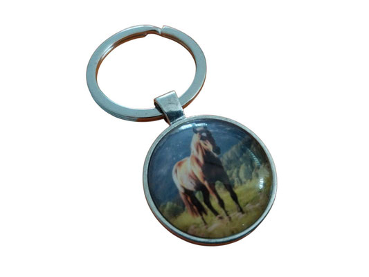 SaSch SelbstgefertigtesausSchwaben Selbstgefertigtes aus Schwaben Sarah Schäuble Handarbeit handmade selbstgemacht Schlüsselanhänger Cabochon Pferd
