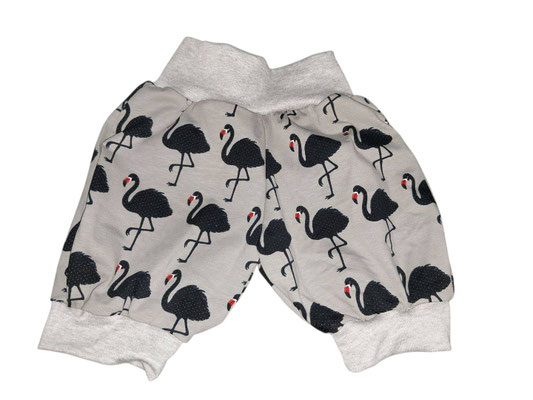 SaSch SelbstgefertigtesausSchwaben Selbstgefertigtes aus Schwaben Sarah Schäuble Handarbeit handmade selbstgemacht Shorts Hose Flamingo Flamingos