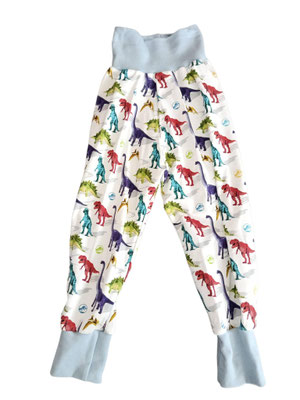 SaSch SelbstgefertigtesausSchwaben Selbstgefertigtes aus Schwaben Sarah Schäuble Handarbeit handmade selbstgemacht Hose Wohlfühlhose Mitwachshose Dino Dinosaurier
