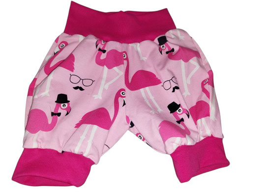 SaSch SelbstgefertigtesausSchwaben Selbstgefertigtes aus Schwaben Sarah Schäuble Handarbeit handmade selbstgemacht Shorts Hose Flamingo Flamingos