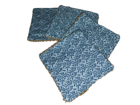 SaSch SelbstgefertigtesausSchwaben Selbstgefertigtes aus Schwaben Sarah Schäuble Handarbeit handmade selbstgemacht Abschminkpads MiniWaschlappen Waschlappen Blatt Blätter