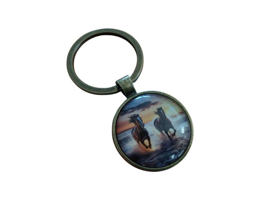 SaSch SelbstgefertigtesausSchwaben Selbstgefertigtes aus Schwaben Sarah Schäuble Handarbeit handmade selbstgemacht Schlüsselanhänger Cabochon Pferd