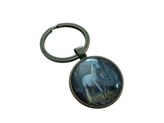 SaSch SelbstgefertigtesausSchwaben Selbstgefertigtes aus Schwaben Sarah Schäuble Handarbeit handmade selbstgemacht Schlüsselanhänger Cabochon Pferd