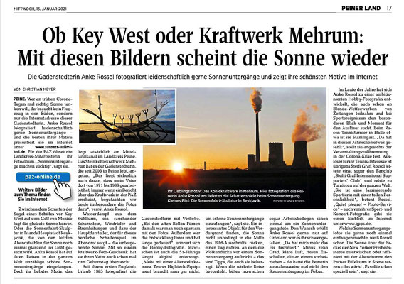 PAZ-Bericht - 13.01.2021