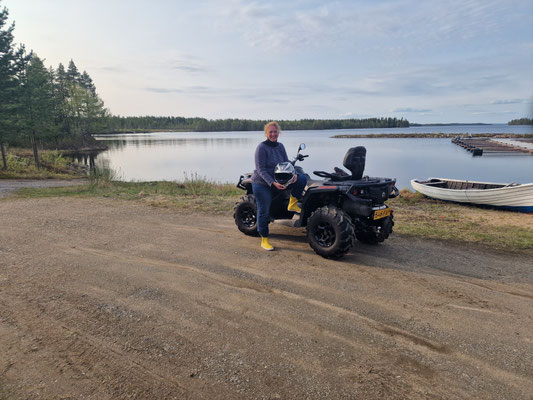 ATV Abenteuer am Simojärvi