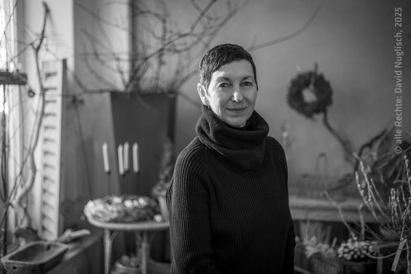 Jana Lange, Inhaberin Blatt und Blüte, "die Blumenfrau vom Weißen Hirsch"