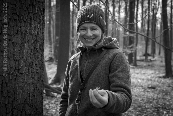 Antje Beneken, Geschäftsführerin der Wildnisschule Naturcamp Dresden