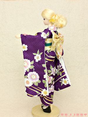 Barbie kimono,kimono doll,silk stone kimono