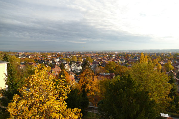 November 2018 Blick vom Hotel "Bergwirtschaft Wilder Mann"