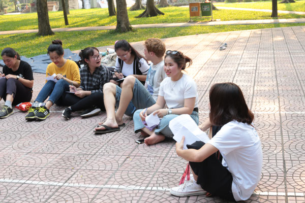 hình ảnh tại buổi giao lưu ngoại khoá - Picnic du học Đức GSC 