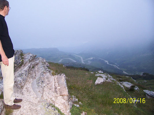Blick vom San Bernadinopass nach Süden