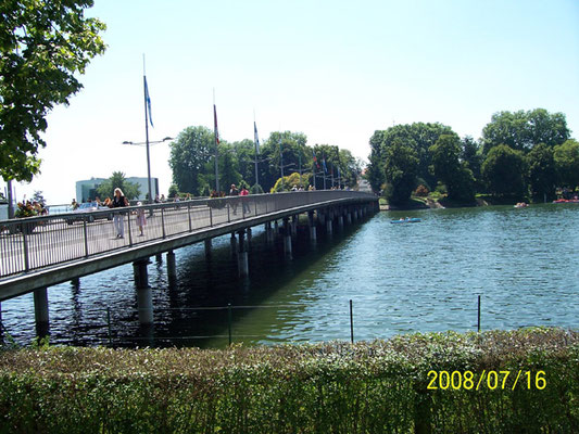 Brücke zur Insel Lindau