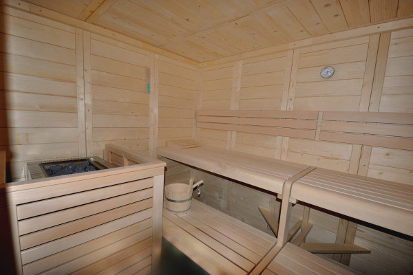 Entspannung in der Sauna