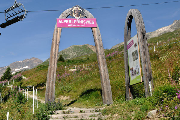 Für die ganze Familie - Alperlebnisweg auf der Lauchernalp