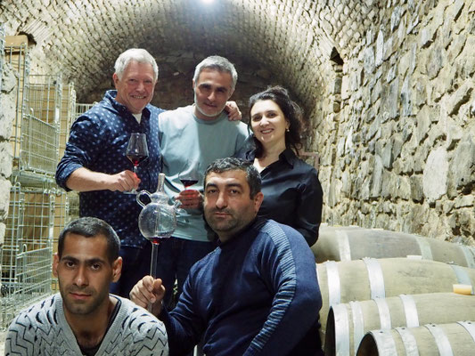 Met Berdia Berishvili BARBALE Georgia and his team