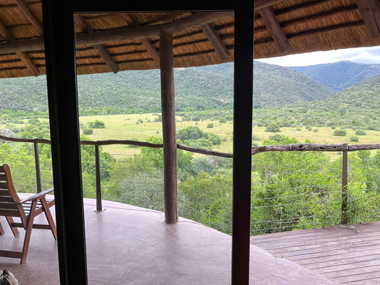 Ausblick vom Nyathi Camp im Addo NP