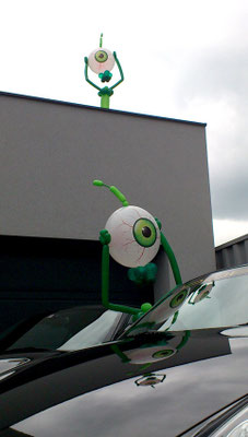 Alien trifft Porsche