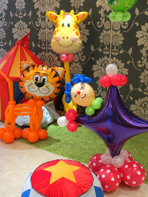 Kindergeburtstagsdesign "Zirkus"