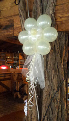 Hochzeitsdeko Ballons