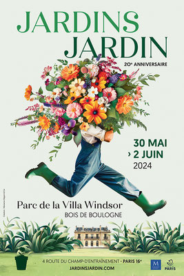 Salon Jardins, Jardin 2024 - Parc de la Villa Windsor, Bois de Boulogne