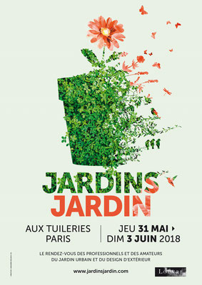 Salon Jardins, Jardin - Tuileries Paris - Juin 2018