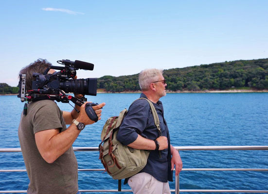 Jens in Kroatien mit Oliver Hörner