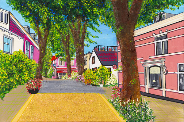 HAARLEM DE VIJFHOEK 60x40 EUR 195