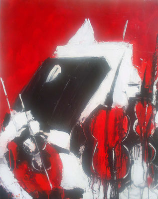 Le fameux concerto , 100 x 81, collection particulière.