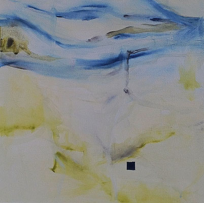 REGENSBURG Acrylfarbe auf Leinwand 40 x 40 cm XXL