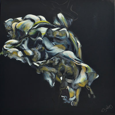 aufschwartzinfarbe 15, 60 x 60 cm XL 