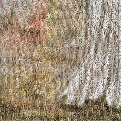 was bleibt 16 Acrylfarbe auf Textil 50x50 cm